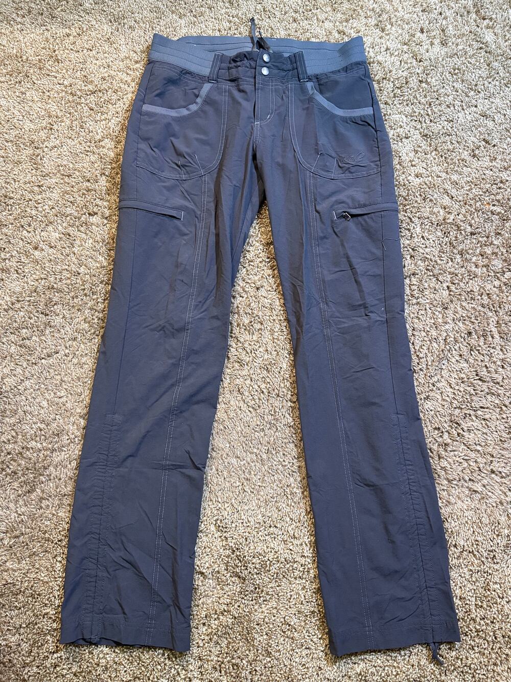 Kuhl Durango Hiking Outdoor Pants Womens Size 6 Regular Dark Gray